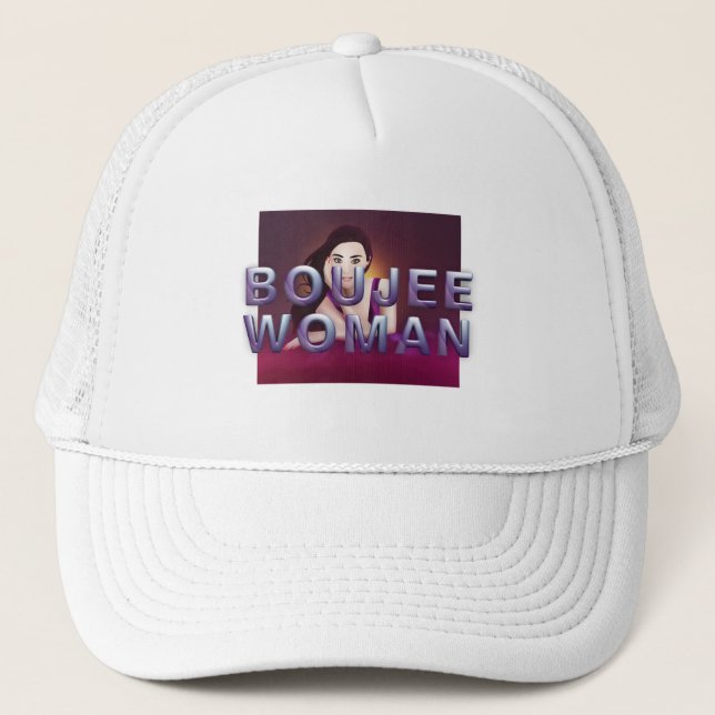 TEE Boujee Woman Trucker Hat (Front)
