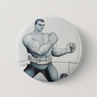 TEE Boxing 6 Cm Round Badge