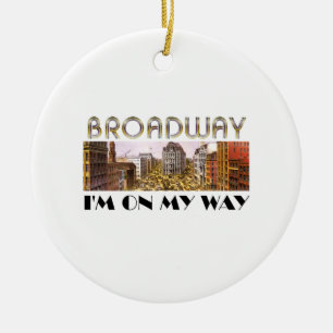 TEE Broadway Star Ceramic Tree Decoration