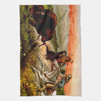 TEE Buffalo Chase Tea Towel