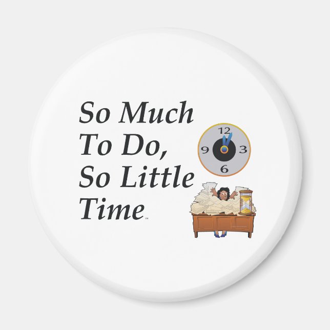 TEE Busy Time Magnet (Front)