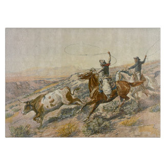 TEE Cattle Drive Cutting Board