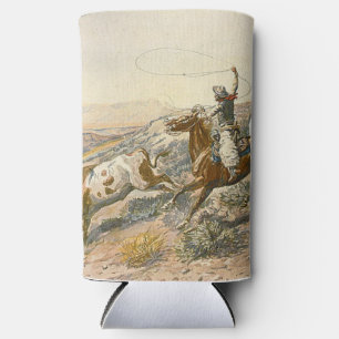 TEE Cattle Drive Seltzer Can Cooler