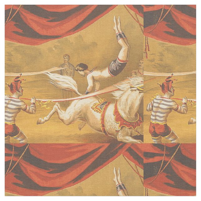 TEE Circus Act Fabric (Close Up)