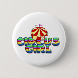 TEE Circus Girl 6 Cm Round Badge