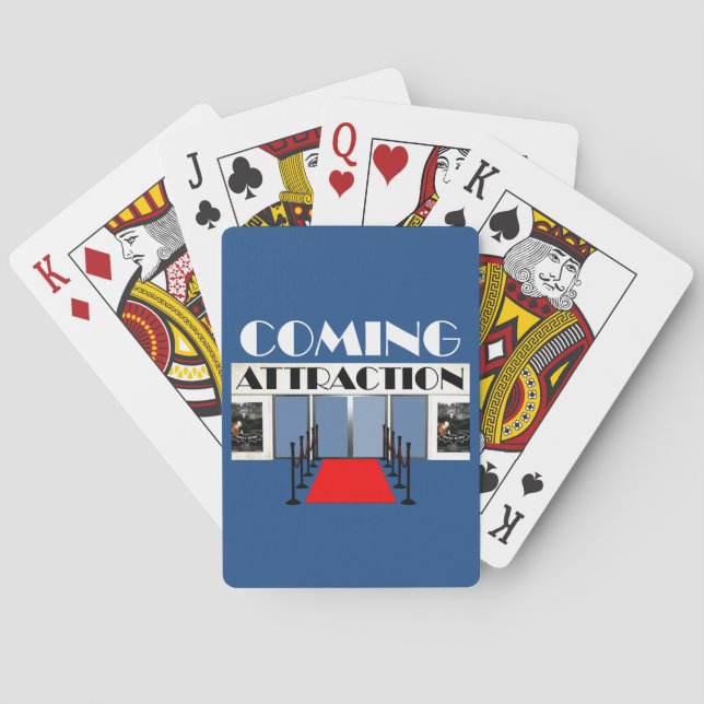 TEE Coming Attraction Playing Cards (Back)