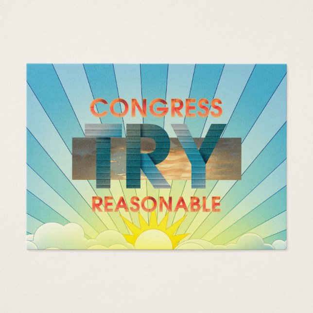 TEE Congress, Try Reasonable (Front)