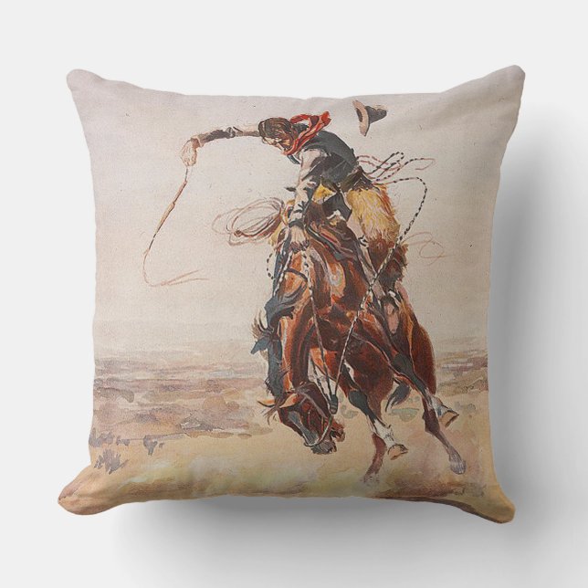 TEE Cowboy Life Cushion (Front)