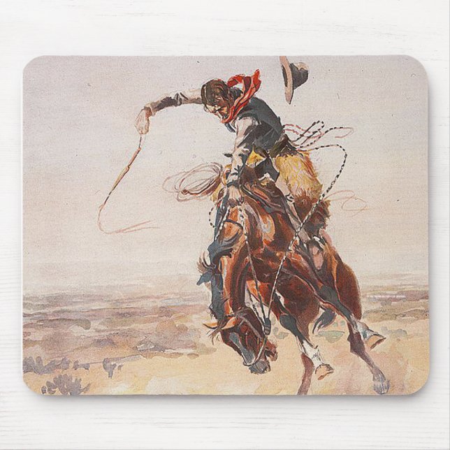 TEE Cowboy Life Mouse Pad (Front)