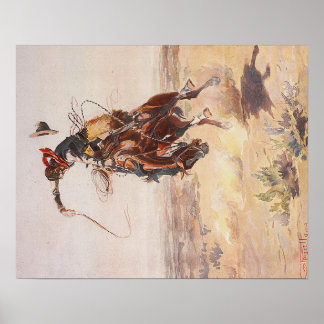 TEE Cowboy Life Poster
