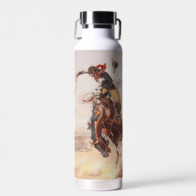 TEE Cowboy Life Water Bottle (Front)