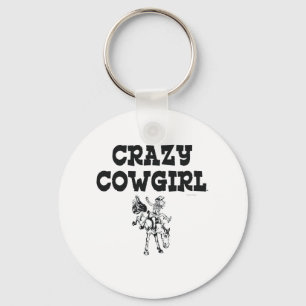 TEE Crazy Cowgirl Key Ring