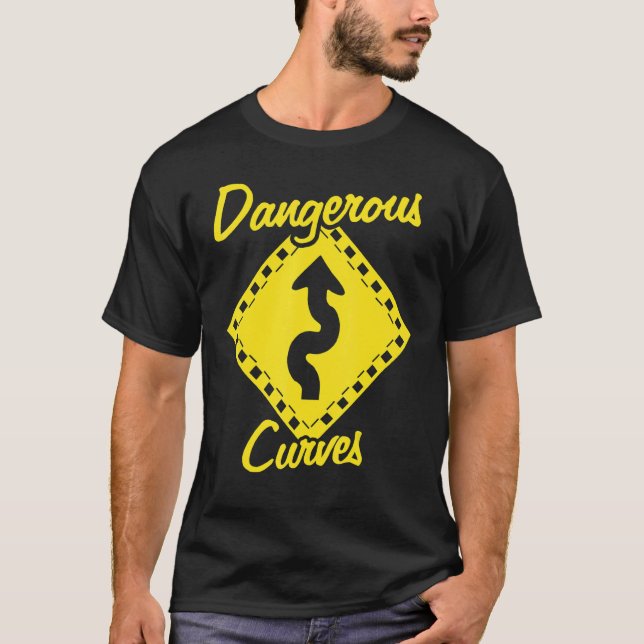 Tee Dog Dangerous Curves (Front)