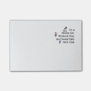 TEE Fitness Triple Play Post-it Notes