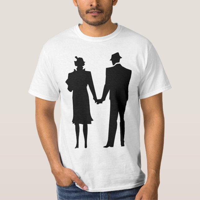 Tee for Romance I Tee for Unisex I Tee for Couple (Front)