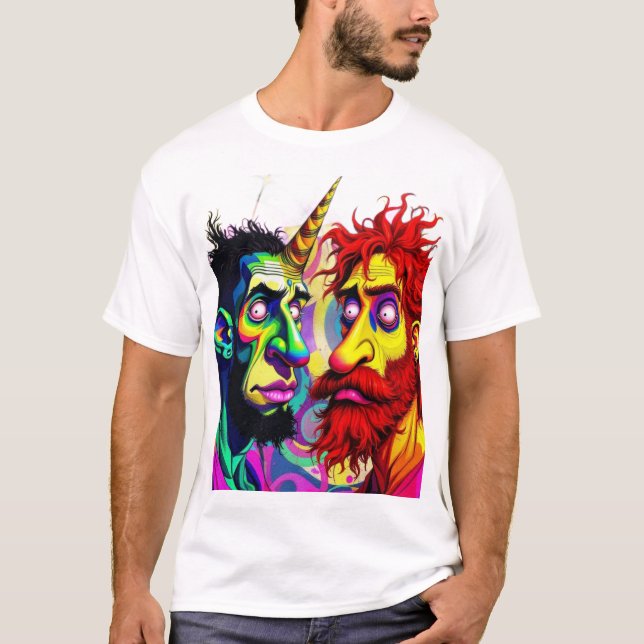 Tee for Unisex I  Rebel Art Tee I Fantasy Tee (Front)