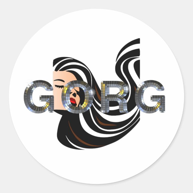 TEE Gorg Classic Round Sticker (Front)