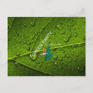 TEE Green Party Postcard