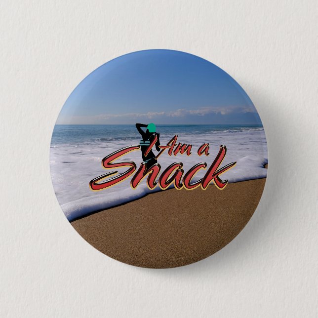 TEE I Am a Snack Buttons (Front)