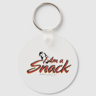 TEE I am a Snack Key Ring
