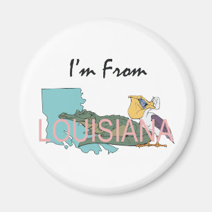TEE I'm From Louisiana Magnet