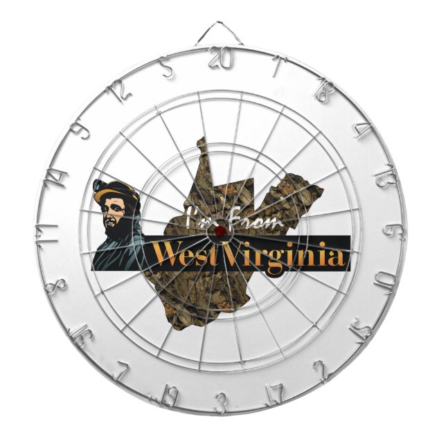TEE I'm From West Virginia Dartboard (Front)