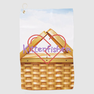 TEE Kittenfisher Golf Towel