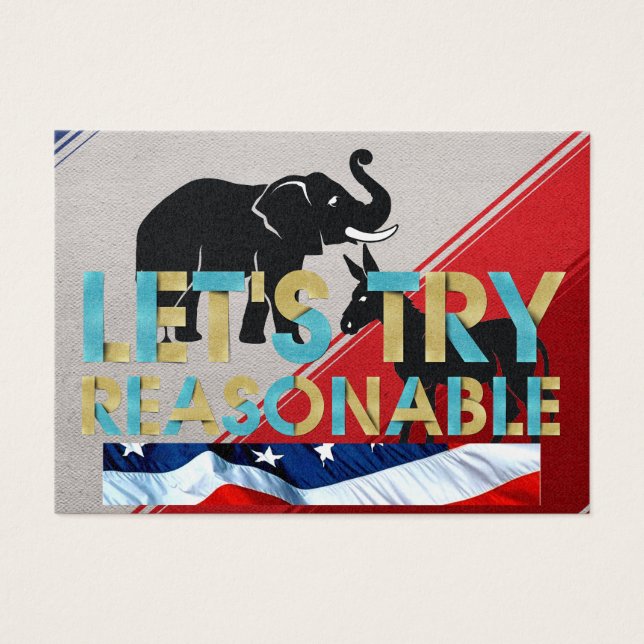 TEE Let's Try Reasonable (Front)