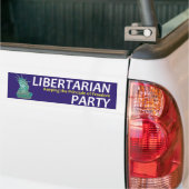TEE Libertarian Bumper Sticker (On Truck)