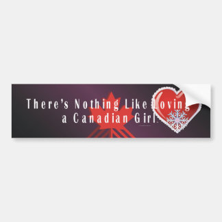 TEE Love Canadian Bumper Sticker
