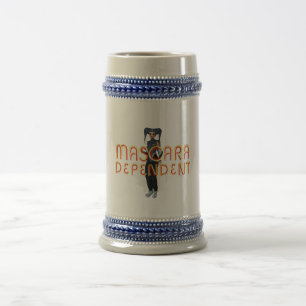 TEE Mascara Dependent Beer Stein