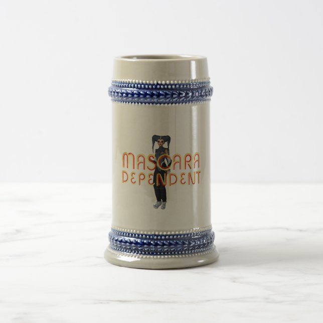 TEE Mascara Dependent Beer Stein (Center)