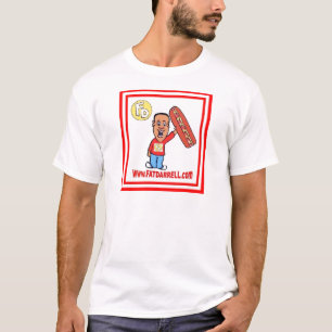 Tee-Men's Classic White FD1 logo T-Shirt