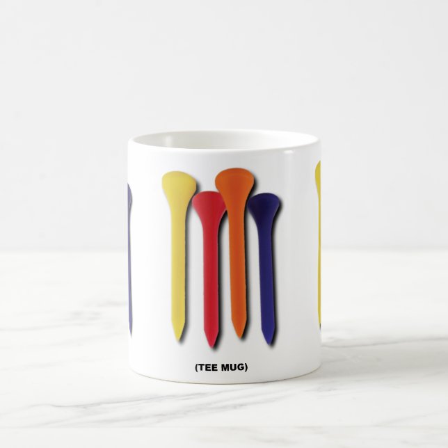Tee Mug Tea Funny Golf Mug (Center)