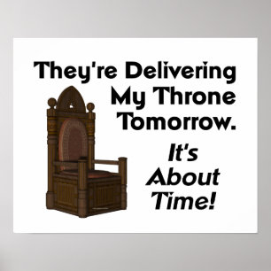TEE My Throne Poster