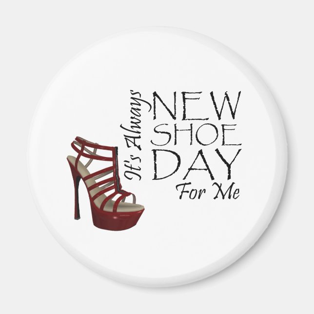 TEE New Shoe Day Magnet (Front)