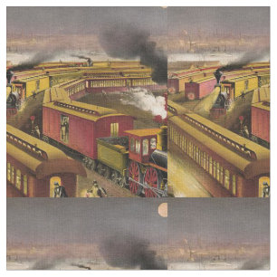 TEE Night Train Fabric