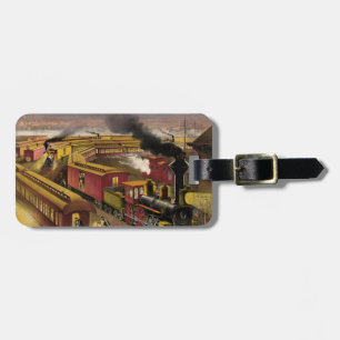 TEE Night Train Luggage Tag