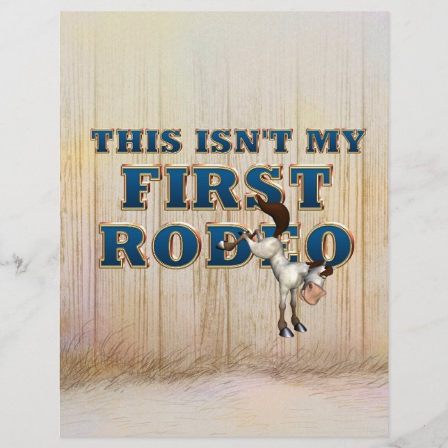 TEE Not My First Rodeo (Front)