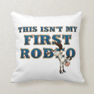TEE Not My First Rodeo Cushion