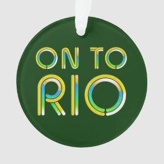 TEE On To Rio Ornament