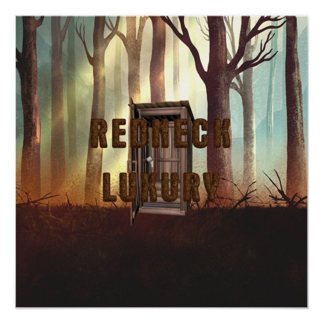 TEE Redneck Luxury Poster (Front)