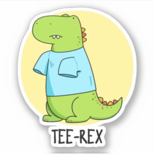 Tee Rex Funny TShirt TRex Dinosaur Pun 
