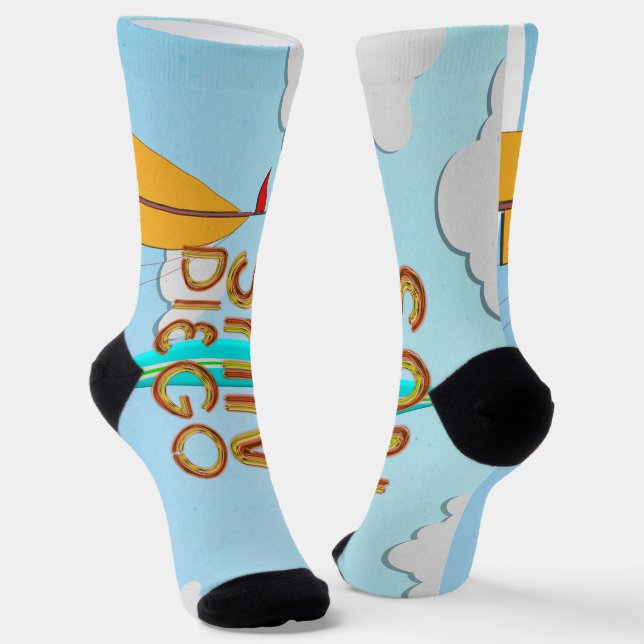 TEE San Diego Socks (Angled)