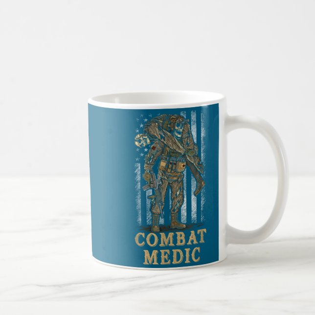 Tee Shirt Combat Medic 68w Veteran Doc Coffee Mug (Right)