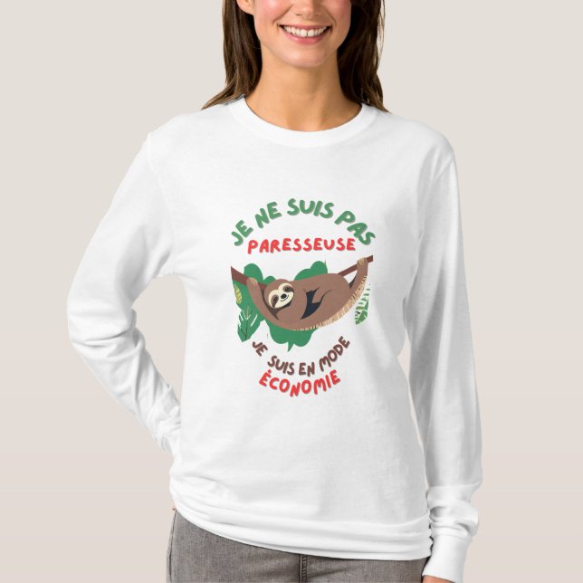 tee-shirt femme humoristique T-Shirt (Front)