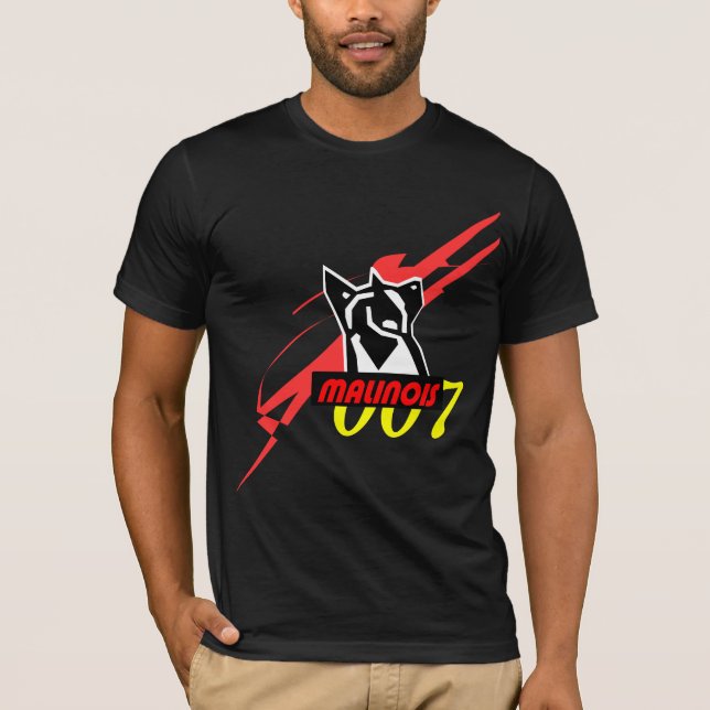 tee-shirt malinois 007 T-Shirt (Front)