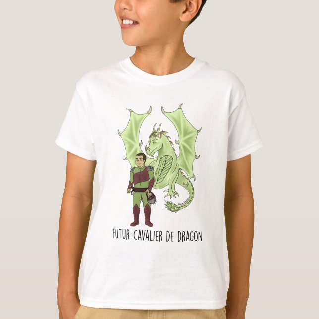 Tee-shirt MC “Future rider of Dragon " T-Shirt (Front)