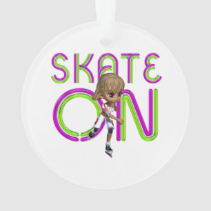 TEE Skate On Ornament