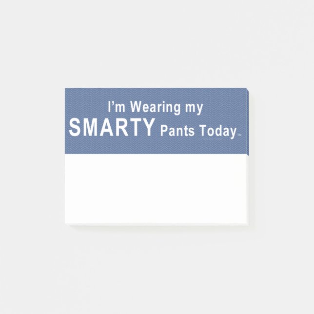 TEE Smarty Pants Post-it Notes (Front)